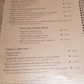 Nino - Menu - Seafood Near Me - Bologna, BO
