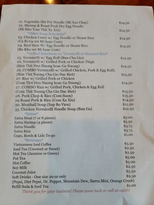Menu photo 1 Pho Dalat Vietnamese Restaurant Chesapeake, VA
