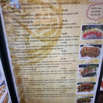 Sapporo - Menu - Sushi Bars Near Me - San Antonio, Texas Sapporo - Menu - Sushi Bars Near Me - San Antonio, Texas