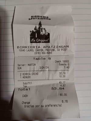 Birrieria Apatzingan by null