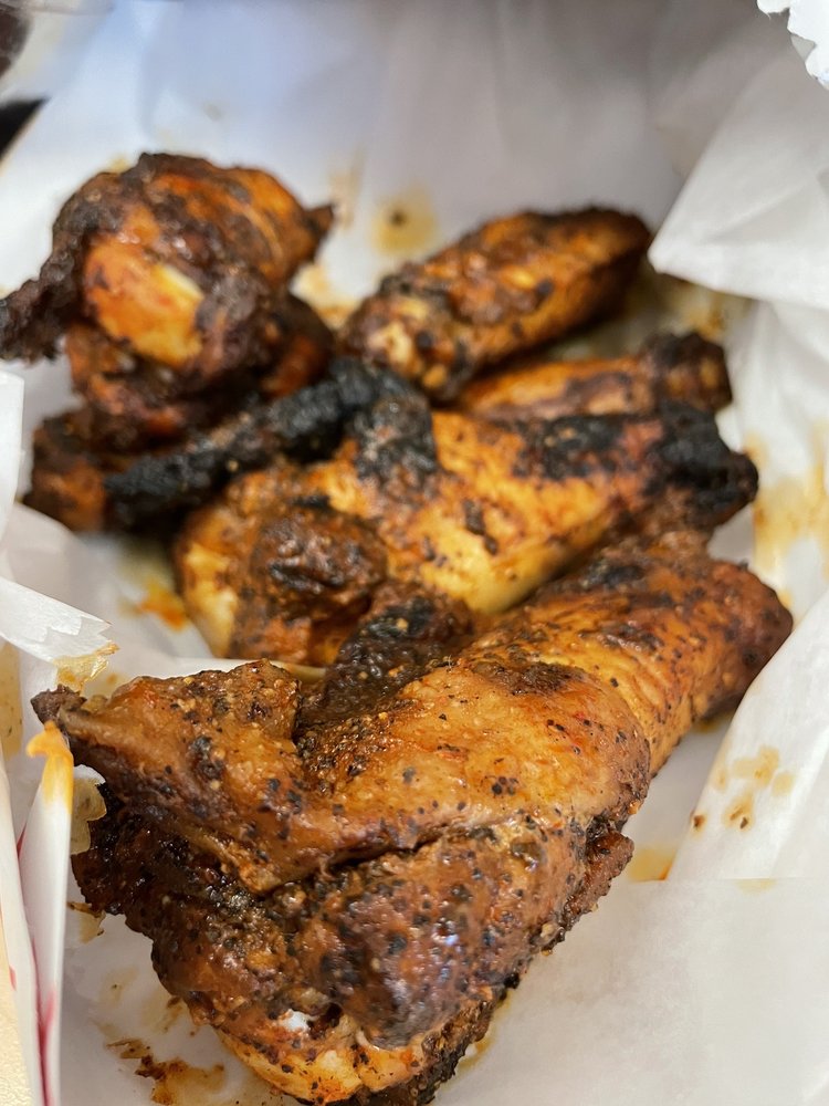 Food from Jimmy's BBQ