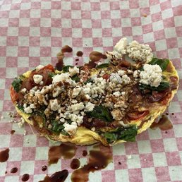 Blue Cheese Omelette Blue Cheese Omelette