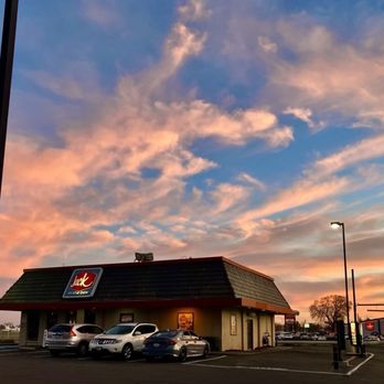 Jack in the Box - Jack in the box, restaurant exterior. - Burgers Near Me - Sacramento, California Jack in the Box - Jack in the box, restaurant exterior. - Burgers Near Me - Sacramento, California