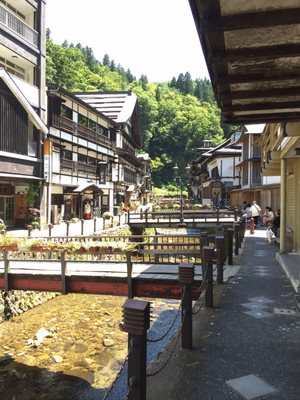 Ginzan Onsen by null