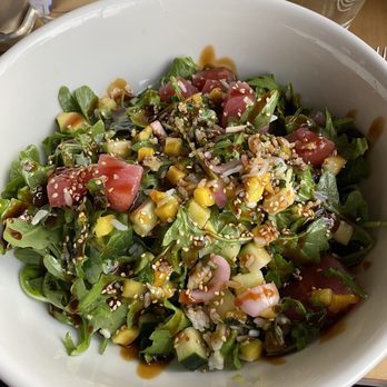 Briar Common Brewery + Eatery - Poke bowl -- yum! - New American Near Me - Denver, Colorado