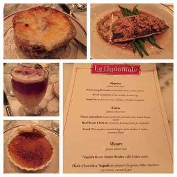Le Diplomate - french onion soup. trout. creme brulee. - Brasseries Near Me - Washington, DC, District of Columbia Le Diplomate - french onion soup. trout. creme brulee. - Brasseries Near Me - Washington, DC, District of Columbia
