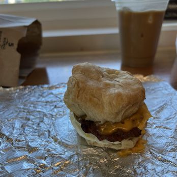 The Hive Coffee & Cafe - Sausage, Egg, & Cheese Biscuit Sandwich - Coffee & Tea Near Me - Columbus, Ohio The Hive Coffee & Cafe - Sausage, Egg, & Cheese Biscuit Sandwich - Coffee & Tea Near Me - Columbus, Ohio