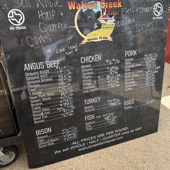 Burleson Farmers Market - a menu board - Farmers Market Near Me - Burleson, Texas Burleson Farmers Market - a menu board - Farmers Market Near Me - Burleson, Texas
