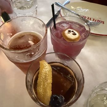 Vinny's Clam Bar - Cocktails, an Italian beer a blueberry lemoncello rum drink and the house old fashioned. All great. - Seafood Near Me - Tinley Park, Illinois Vinny's Clam Bar - Cocktails, an Italian beer a blueberry lemoncello rum drink and the house old fashioned. All great. - Seafood Near Me - Tinley Park, Illinois