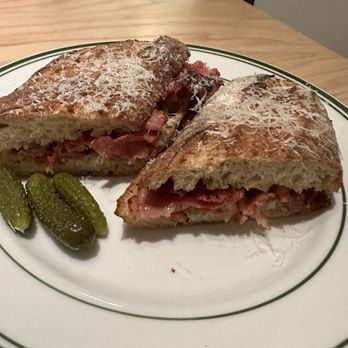 Joliet Restaurant and Bar - Pastrami panini, yummy - Cafes Near Me - Playa Vista, California