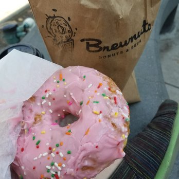 Brewnuts - Strawberry donut - Donuts Near Me - Cleveland, Ohio