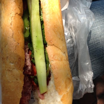 Banh Mi Cart - #4 Pork Sausage Sandwich - Vietnamese Near Me - New York, New York