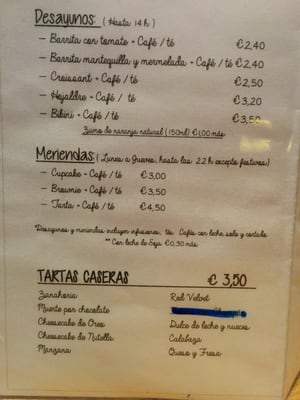 Menu photo 8 La Cocina de Mi Vecina Madrid, M Menu photo 8 La Cocina de Mi Vecina Madrid, M