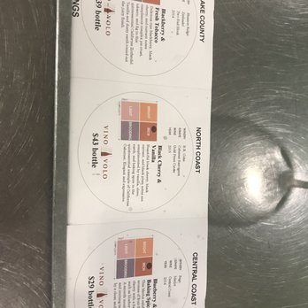 Vino Volo - I loved the wine information card that accompanied my wine - Wine Bars Near Me - Kenner, Louisiana