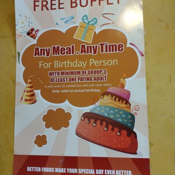 Paradise Buffet - Birthday offer - Buffets Near Me - Montclair, California Paradise Buffet - Birthday offer - Buffets Near Me - Montclair, California