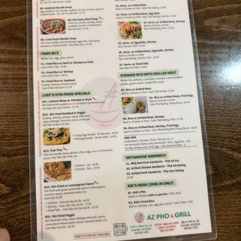 AZ Pho & Grill - Vietnamese Near Me - Gilbert, Arizona