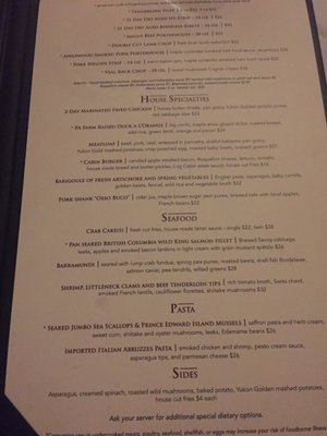 Menu photo 7 The Log Cabin Restaurant Leola, PA Menu photo 7 The Log Cabin Restaurant Leola, PA