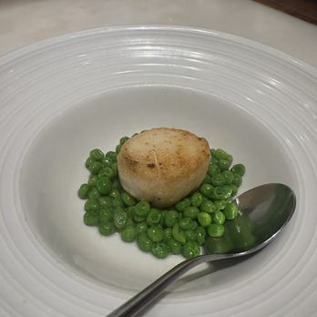 Bistro Na's - Scallop with sweat green peas - Seafood Near Me - Temple City, California Bistro Na's - Scallop with sweat green peas - Seafood Near Me - Temple City, California
