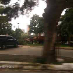 Vagão de trem na praça Luíza Távora - Vagão de trem na praça Luíza Távora