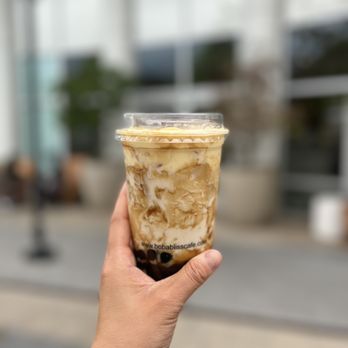 Boba Bliss - Creme Brulee Pearl Latte - Bubble Tea Near Me - Mountain View, California