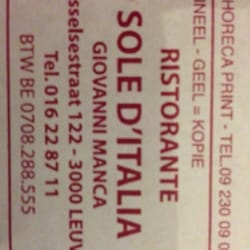 Sole D'italia - Name and address