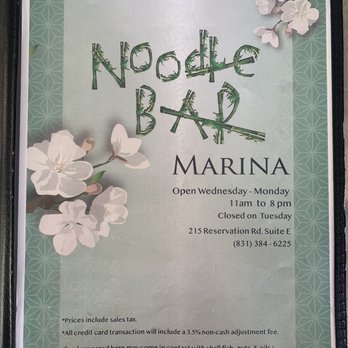 Noodle Bar - Vietnamese Near Me - Marina, California Noodle Bar - Vietnamese Near Me - Marina, California