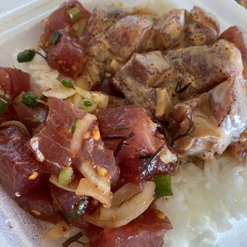 Ono Seafood - Spicy and Hawaiian Ahi poke. - Seafood Near Me - Honolulu, Hawaii Ono Seafood - Spicy and Hawaiian Ahi poke. - Seafood Near Me - Honolulu, Hawaii