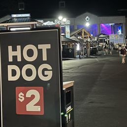 View of stage from vendors area selling 2$ hotdogs. View of stage from vendors area selling 2$ hotdogs.