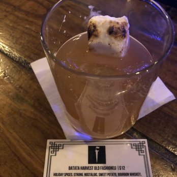 Founders Speakeasy - How can you say no to anything that comes with a flaming marshmallow?!? - Cocktail Bars Near Me - Albuquerque, New Mexico