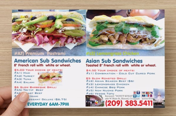 Menu photo 7 Donut King’s Merced, CA Menu photo 7 Donut King’s Merced, CA