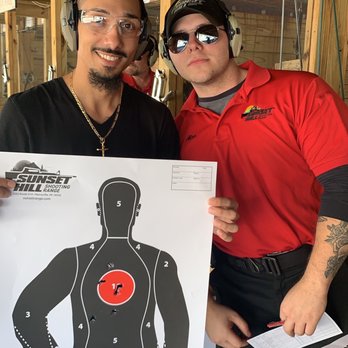 Sunset Hill Shooting Range - Our instructor Alec great guy - Gun/Rifle Ranges Near Me - Henryville, Pennsylvania