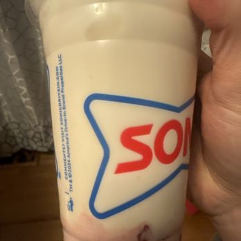 Sonic Drive-In - Strawberry milkshake. - Burgers Near Me - Green Brook, New Jersey