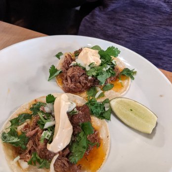 Seared - happy hour brisket tacos - least fav - Seafood Near Me - Petaluma, California Seared - happy hour brisket tacos - least fav - Seafood Near Me - Petaluma, California