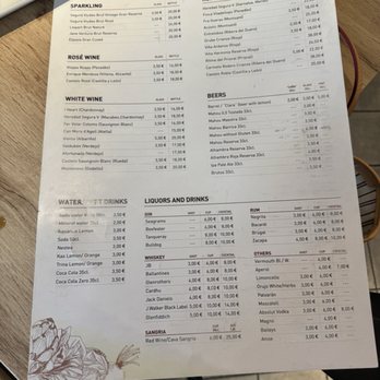 El Mercat - Menu drinks - Cafeteria Near Me - Barcelona, B