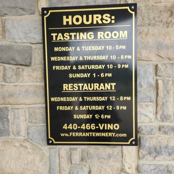 Ferrante Winery & Ristorante - Hours - Wineries Near Me - Geneva, Ohio Ferrante Winery & Ristorante - Hours - Wineries Near Me - Geneva, Ohio