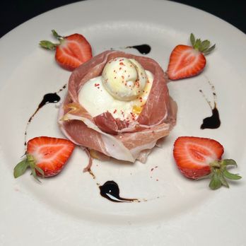 La Parma - Hand Trued Burrata Stuffed with Cantaloupe - Italian Near Me - Huntington, New York La Parma - Hand Trued Burrata Stuffed with Cantaloupe - Italian Near Me - Huntington, New York