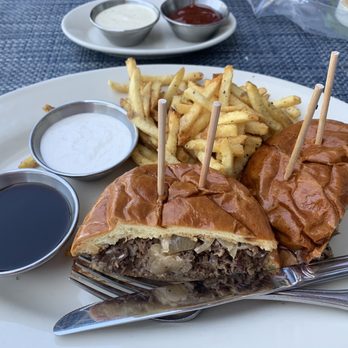 Coastal Kitchen - French dip with fries. - New American Near Me - Dana Point, California Coastal Kitchen - French dip with fries. - New American Near Me - Dana Point, California