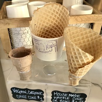 Two Dog Night Creamery - Homemade waffle cone is amazing! - Ice Cream & Frozen Yogurt Near Me - Sebastopol, California Two Dog Night Creamery - Homemade waffle cone is amazing! - Ice Cream & Frozen Yogurt Near Me - Sebastopol, California