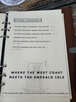 Menu photo 8 Half Door Brewing San Diego, CA Menu photo 8 Half Door Brewing San Diego, CA