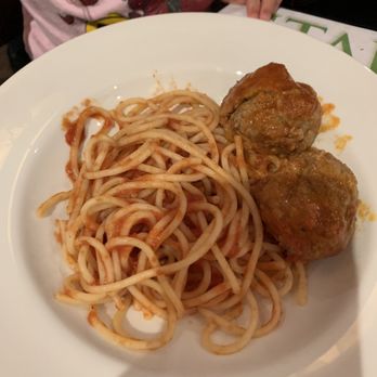 il Canale - Kid's Spaghetti Pomodoro with meatballs - Italian Near Me - Washington, DC, District of Columbia