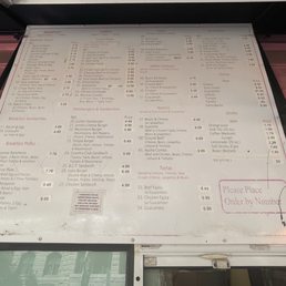 Menu prices of 02/2024 Menu prices of 02/2024