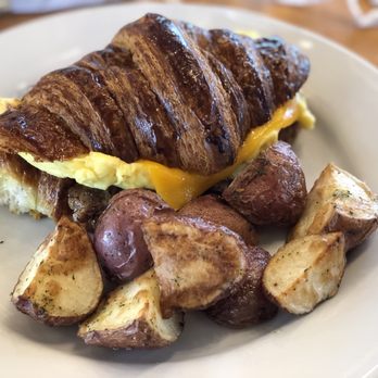Bakery Lorraine - My sausage and egg breakfast croissant. - Breakfast & Brunch Near Me - San Antonio, Texas Bakery Lorraine - My sausage and egg breakfast croissant. - Breakfast & Brunch Near Me - San Antonio, Texas