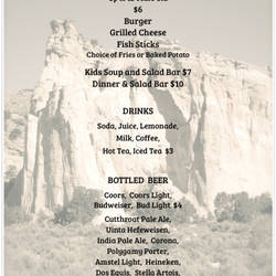 Pioneer Kitchen - February Menu