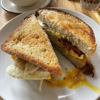Bench Flour Bakers - Daily special (some kind of bacon egg and cheese sandwich) - Bakeries Near Me - Astoria, New York