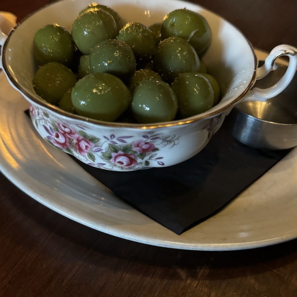 The Red Accordion - Smoked castelvetrano olives - Cocktail Bars Near Me - Vancouver, British Columbia The Red Accordion - Smoked castelvetrano olives - Cocktail Bars Near Me - Vancouver, British Columbia