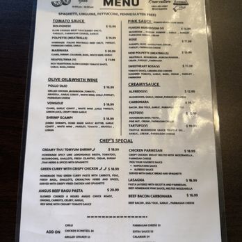 Sunray Pasta - Menu - Italian Near Me - Richmond, Texas Sunray Pasta - Menu - Italian Near Me - Richmond, Texas