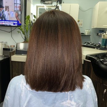Salon De Tommy Huynh - Hair color session brown - Hair Salons Near Me - Irvine, California