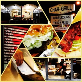 Char-Grill - Montage of images from Char-Grill - Burgers Near Me - Raleigh, North Carolina