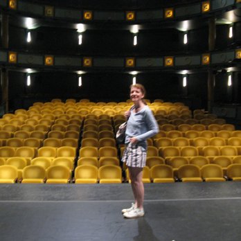 Herberger Theater Center - Me, a non-thespian, on stage ;) - Performing Arts Near Me - Phoenix, Arizona
