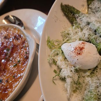 Randy's Prime Seafood and Steaks - Corn Brulee and asparagus - New American Near Me - Vienna, Virginia Randy's Prime Seafood and Steaks - Corn Brulee and asparagus - New American Near Me - Vienna, Virginia